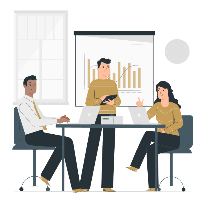 Investor Education Platform Illustration